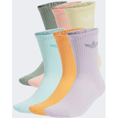 Calze adidas Trefoil Cushion Crew 6 Paia - Verde Calze adidas Trefoil Cushion Crew 6 Paia - Verde