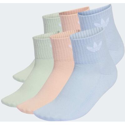 Adidas Calzini Mid (6 paia) 40-42 Blush Pink / Linen Green / Crystal Sky Adidas Calzini Mid (6 paia) 40-42 Blush Pink / Linen Green / Crystal Sky