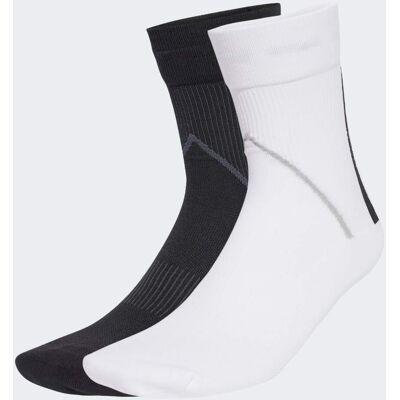 Adidas Calze Techy Crew 2 paia 40-42 White / Black Adidas Calze Techy Crew 2 paia 40-42 White / Black