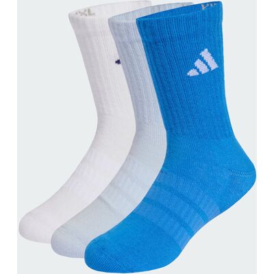 Adidas CALZE CUSHIONED SPORTSWEAR CONFEZIONE DA 3 PAIA 34-36 Crystal Sky / White / Ray Blue Adidas CALZE CUSHIONED SPORTSWEAR CONFEZIONE DA 3 PAIA 34-36 Crystal Sky / White / Ray Blue