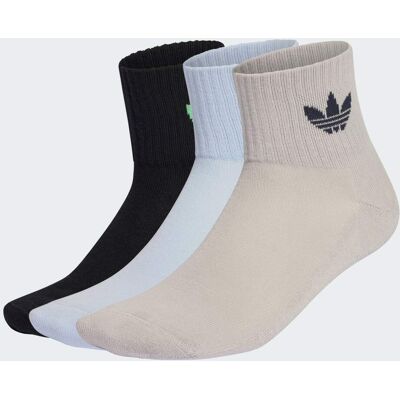 Adidas Calze Mid (3 paia) 40-42 Crystal Sky / Black / Grey Two Adidas Calze Mid (3 paia) 40-42 Crystal Sky / Black / Grey Two