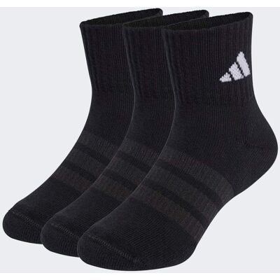 Adidas CALZINI SPORTIVI CUSHIONED ALLA CAVIGLIA CONFEZIONE DA 3 PAIA 25-27 Black / Black / White Adidas CALZINI SPORTIVI CUSHIONED ALLA CAVIGLIA CONFEZIONE DA 3 PAIA 25-27 Black / Black / White