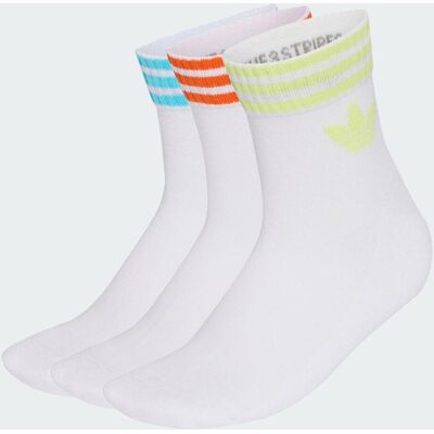 Adidas Calzini 3-Stripes (3 paia) 40-42 White / Samba Blue / Orange / Frozen Lemon Adidas Calzini 3-Stripes (3 paia) 40-42 White / Samba Blue / Orange / Frozen Lemon