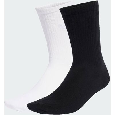 Adidas CALZE EVERYDAY ICONS CREW 2 PAIA 40-42 White / Black Adidas CALZE EVERYDAY ICONS CREW 2 PAIA 40-42 White / Black