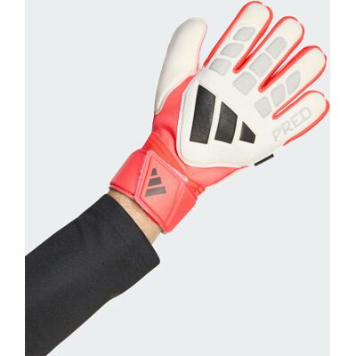 Adidas GUANTO DA PORTIERE PREDATOR MATCH FINGERSAVE 10 White / Lucid Red / Black Adidas GUANTO DA PORTIERE PREDATOR MATCH FINGERSAVE 10 White / Lucid Red / Black