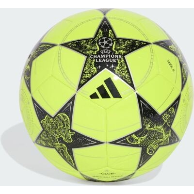 Adidas Pallone UCL Club 25/26 League Stage 5 Solar Yellow / Black / Silver Metallic Adidas Pallone UCL Club 25/26 League Stage 5 Solar Yellow / Black / Silver Metallic