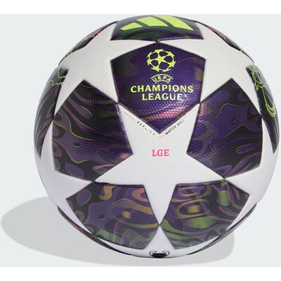 Adidas Pallone da calcio UEFA CHAMPIONS LEAGUE FINAL LEAGUE BOX 5 Dark Purple / White / Solar Yellow Adidas Pallone da calcio UEFA CHAMPIONS LEAGUE FINAL LEAGUE BOX 5 Dark Purple / White / Solar Yellow