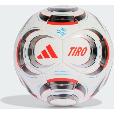 Adidas PALLONE TIRO PRO 5 White / Black / Bright Red Adidas PALLONE TIRO PRO 5 White / Black / Bright Red