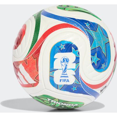 Adidas Pallone Trionda Pro Coppa del Mondo FIFA 26™ 5 White / Solar Blue / Hi-Res Red / Flash Lime Adidas Pallone Trionda Pro Coppa del Mondo FIFA 26™ 5 White / Solar Blue / Hi-Res Red / Flash Lime