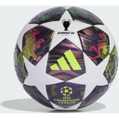 Adidas Pallone Final League UEFA Champions League 4 Dark Purple / White / Solar Yellow Adidas Pallone Final League UEFA Champions League 4 Dark Purple / White / Solar Yellow