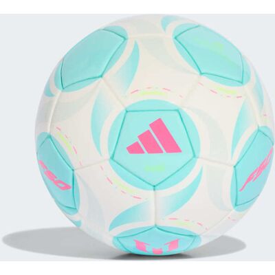Adidas PALLONE MINI MESSI 1 White / Flash Aqua / Halo Mint Adidas PALLONE MINI MESSI 1 White / Flash Aqua / Halo Mint
