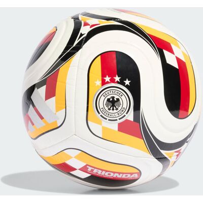 Adidas Pallone Home Trionda Club Germania 5 White / Team Power Red 2 / Collegiate Gold / Black Adidas Pallone Home Trionda Club Germania 5 White / Team Power Red 2 / Collegiate Gold / Black