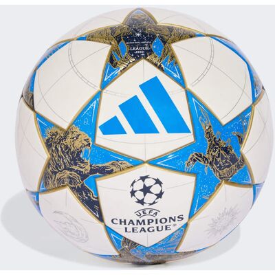 Adidas UCL League J350 25/26 League Stage Pallone Bambini 5 White / Dark Blue / Multicolor / Gold Metallic Adidas UCL League J350 25/26 League Stage Pallone Bambini 5 White / Dark Blue / Multicolor / Gold Metallic