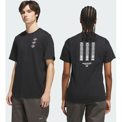 Adidas T-SHIRT SKATEBOARDING x TEMPLE OF SKATE CURB S Black / Multicolor Adidas T-SHIRT SKATEBOARDING x TEMPLE OF SKATE CURB S Black / Multicolor