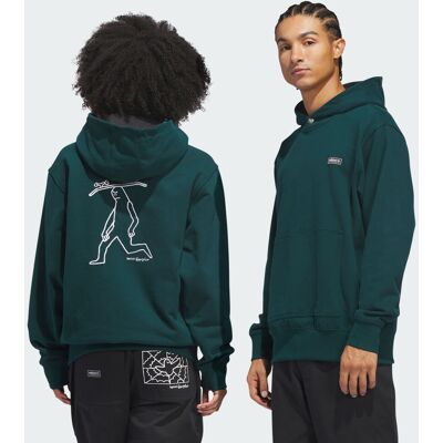 Adidas FELPA CON CAPPUCCIO SKATEBOARDING x MARK GONZALES SKATE HEAD 2XL Aurora Ivy / Black Adidas FELPA CON CAPPUCCIO SKATEBOARDING x MARK GONZALES SKATE HEAD 2XL Aurora Ivy / Black