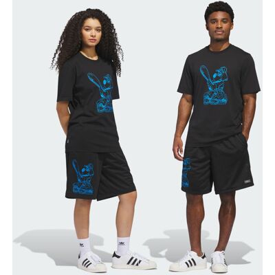 Adidas SHORT SKATEBOARDING x KOGANCULT BBALL M Black / Lucid Ray Blue Adidas SHORT SKATEBOARDING x KOGANCULT BBALL M Black / Lucid Ray Blue
