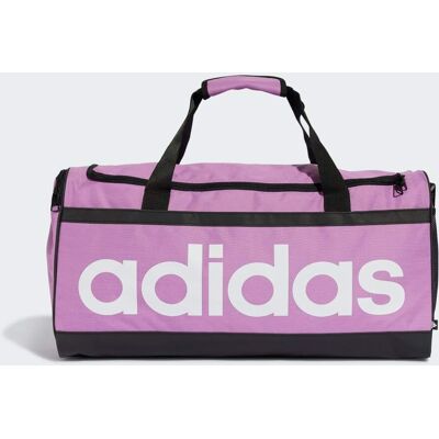 Adidas Borsone Essentials Linear Medio 1 Taglia Preloved Purple / White Adidas Borsone Essentials Linear Medio 1 Taglia Preloved Purple / White
