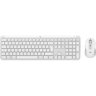 Logitech Acquista il kit di mouse e tastiera sottili Signature MK950 in Off-White, Inglese Internazionale (QWERTY) Logitech Acquista il kit di mouse e tastiera sottili Signature MK950 in Off-White, Inglese Internazionale (QWERTY)