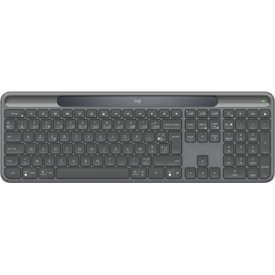 Logitech Signature Slim Solar+ K980 for Business in Grafite, Francese (AZERTY) Logitech Signature Slim Solar+ K980 for Business in Grafite, Francese (AZERTY)
