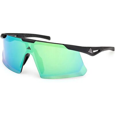 Adidas Sport Occhiali Da Sole Dunamis Evo-s Matte Black Green Mirror/CAT3 Adidas Sport Occhiali Da Sole Dunamis Evo-s Matte Black Green Mirror/CAT3