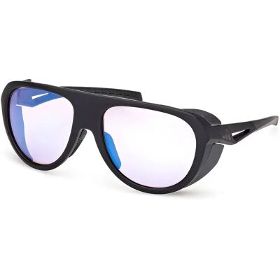 Adidas Occhiali Da Sole Fotocromatici Sp0110 Matte Black Blue Mirror/CAT3 Adidas Occhiali Da Sole Fotocromatici Sp0110 Matte Black Blue Mirror/CAT3