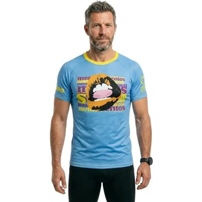 Otso Maglietta A Maniche Corte Mentos Mouth Light Blue M Otso Maglietta A Maniche Corte Mentos Mouth Light Blue M