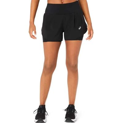 Asics Pantaloni Corti Road 2 In 1 3.5´´ Performance Black / Performance Black S Asics Pantaloni Corti Road 2 In 1 3.5´´ Performance Black / Performance Black S