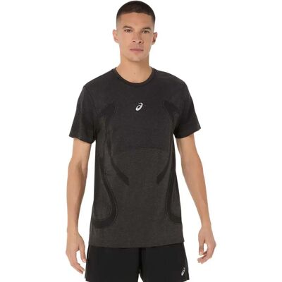 Asics Maglietta A Maniche Corte Road Seamless Performance Black 2XL Asics Maglietta A Maniche Corte Road Seamless Performance Black 2XL