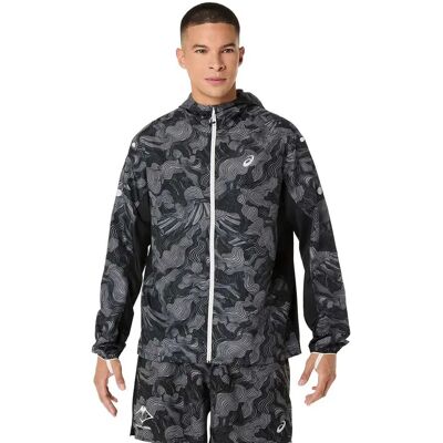 Asics Giacca Fujitrail Packable Performance Black L Asics Giacca Fujitrail Packable Performance Black L