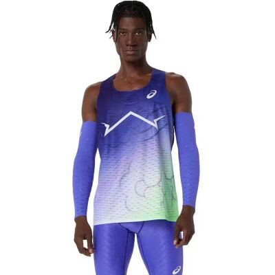 Asics Maglietta Senza Maniche Metaspeed Cobalt Burst L Asics Maglietta Senza Maniche Metaspeed Cobalt Burst L