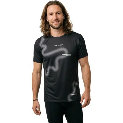 Scott Maglietta A Maniche Corte Rc Black / Spray Grey XL Scott Maglietta A Maniche Corte Rc Black / Spray Grey XL