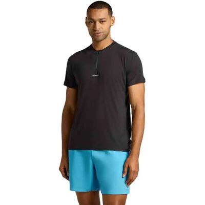 Icebreaker Magliette A Maniche Corte Con Mezza Cerniera Merino Blend 125 Cool-lite™ Speed Black S Icebreaker Magliette A Maniche Corte Con Mezza Cerniera Merino Blend 125 Cool-lite™ Speed Black S