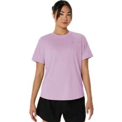 Asics Maglietta A Maniche Corte Core Hazy Lilac S Asics Maglietta A Maniche Corte Core Hazy Lilac S