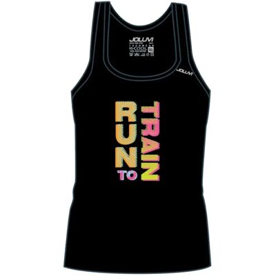 Joluvi Maglietta A Maniche Corte Run To Train Black L Joluvi Maglietta A Maniche Corte Run To Train Black L