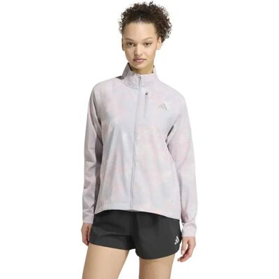 Adidas Giacca Adi365 Running Animal Print Iconic Grey One / Semi Frozen Turbo / Glory Grey L Adidas Giacca Adi365 Running Animal Print Iconic Grey One / Semi Frozen Turbo / Glory Grey L