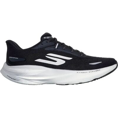 Skechers Scarpe Da Running Aero Spark Black Textile / White Trim EU 45 Skechers Scarpe Da Running Aero Spark Black Textile / White Trim EU 45