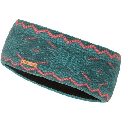 Trollkids Fascia Per Capelli Rauland Midnight Petrol / Dusty Teal / Coral Pink 54 cm Trollkids Fascia Per Capelli Rauland Midnight Petrol / Dusty Teal / Coral Pink 54 cm