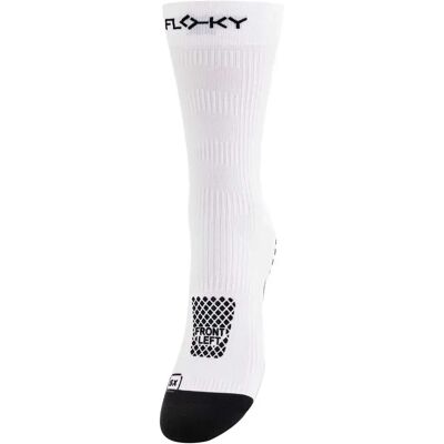 Floky Calzini Crew Run Up White EU 36-39 Floky Calzini Crew Run Up White EU 36-39