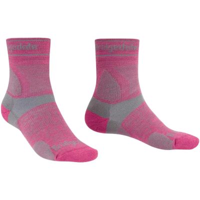 Bridgedale Calzini Trail Run Ultralight T2 Merino Sport ¾ Crew Pink EU 38-40 Bridgedale Calzini Trail Run Ultralight T2 Merino Sport ¾ Crew Pink EU 38-40