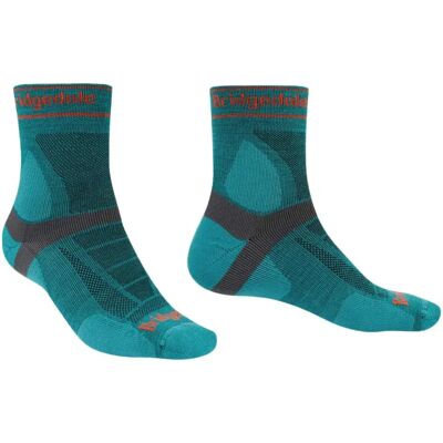 Bridgedale Calzini Trail Run Ultralight T2 Merino Sport ¾ Crew Teal EU 48 Bridgedale Calzini Trail Run Ultralight T2 Merino Sport ¾ Crew Teal EU 48
