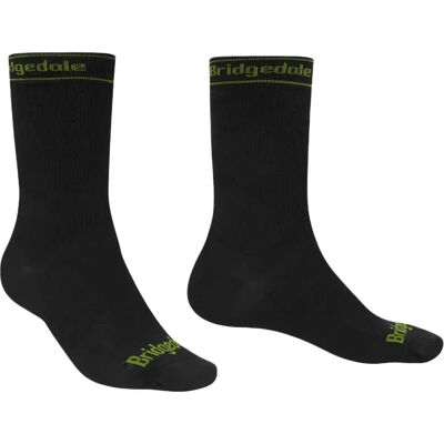 Bridgedale Calzini Lunghi Trail Run Ultralight Zero Merino Sport Boot Black EU 36-39 Bridgedale Calzini Lunghi Trail Run Ultralight Zero Merino Sport Boot Black EU 36-39