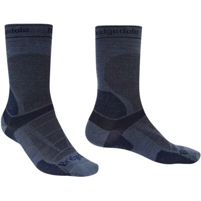 Bridgedale Calzini Lunghi Trail Run Ultralight Zero Merino Sport Boot Blue EU 40-43 Bridgedale Calzini Lunghi Trail Run Ultralight Zero Merino Sport Boot Blue EU 40-43