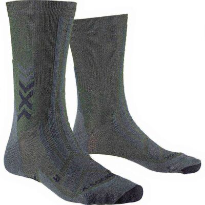 X-socks Calzini Hike Discover Crew Dark Sage / Black EU 45-47 X-socks Calzini Hike Discover Crew Dark Sage / Black EU 45-47