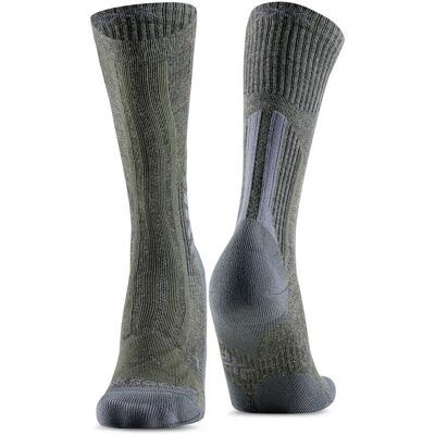 X-socks Calzini Trailrun Perform Merino Moss Green / Black EU 45-47 X-socks Calzini Trailrun Perform Merino Moss Green / Black EU 45-47