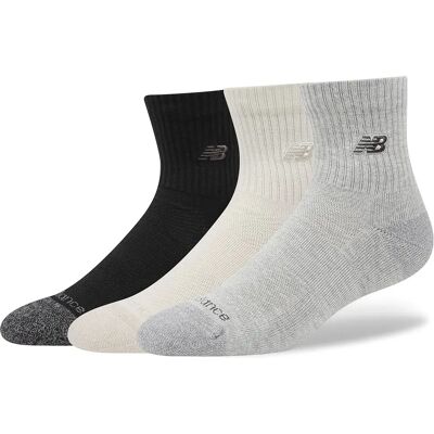 New Balance Calzini Active Premium Qtr 3 Paia Black AS EU 47-48 New Balance Calzini Active Premium Qtr 3 Paia Black AS EU 47-48