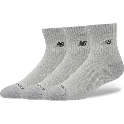 New Balance Calzini Active Premium Qtr 3 Paia Grey EU 35-38 New Balance Calzini Active Premium Qtr 3 Paia Grey EU 35-38