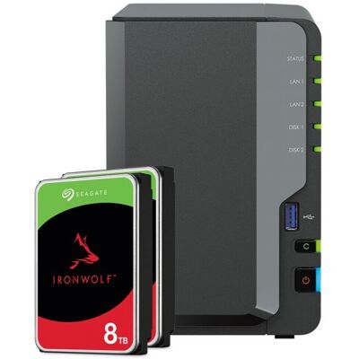 Synology diskstation ds224+ ds224+ 2x8tb Synology diskstation ds224+ ds224+ 2x8tb