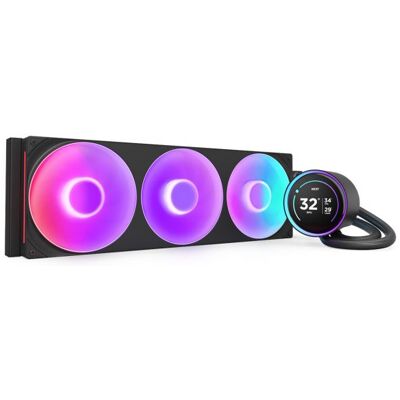 Nzxt kraken elite 420 v2 rgb (2025) aio water cooling black Nzxt kraken elite 420 v2 rgb (2025) aio water cooling black