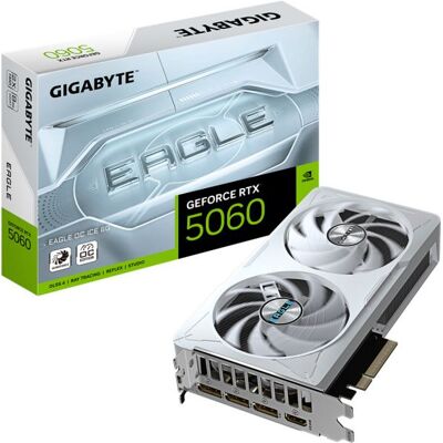 Gigabyte geforce rtx 5060 eagle oc ice 8gb graphics card hdmi/dp Gigabyte geforce rtx 5060 eagle oc ice 8gb graphics card hdmi/dp