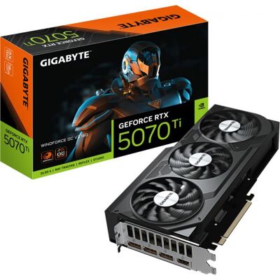 Gigabyte geforce rtx 5070 ti windforce oc v2 16g graphics card hdmi/dp Gigabyte geforce rtx 5070 ti windforce oc v2 16g graphics card hdmi/dp